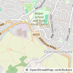 Map of Belper