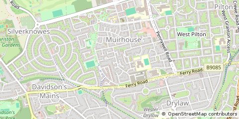 Map of Edinburgh