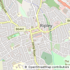Map of Ripley, Derbyshire