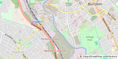 Map of Staffordshire