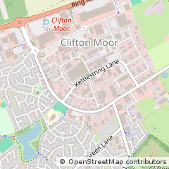 Map of York, North Yorkshire