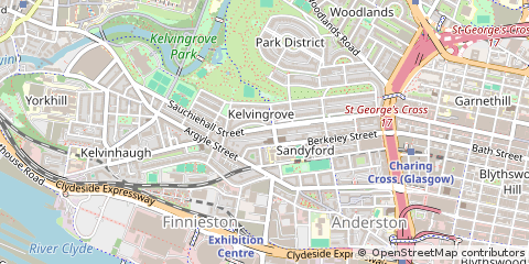 Map of Glasgow