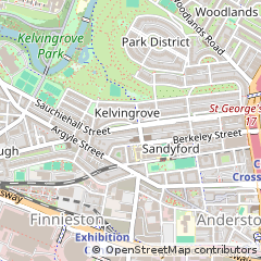 Map of Glasgow