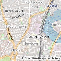 Map of Southampton