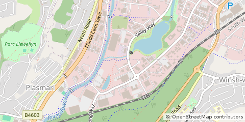 Map of Swansea