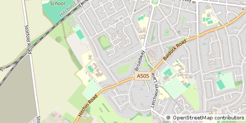 Map of Letchworth Garden City
