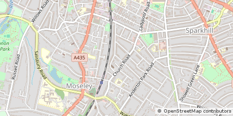 Map of Birmingham