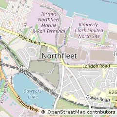 Map of Gravesend