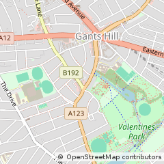 Map of Ilford
