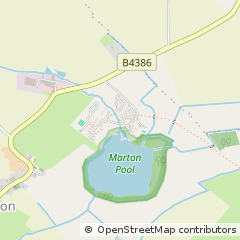 Map of Powys