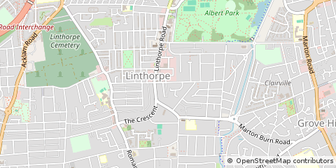 Map of Middlesbrough