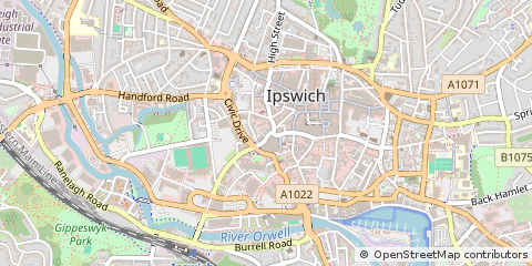Map of Ipswich