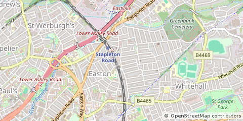 Map of Bristol