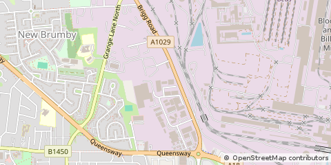 Map of Scunthorpe