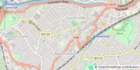Map of Bristol