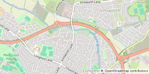 Map of Gloucester