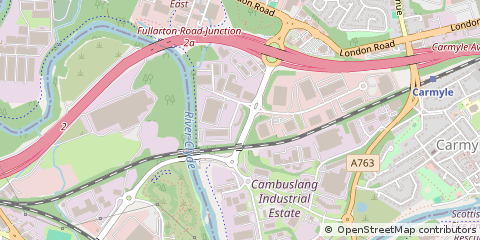 Map of Glasgow