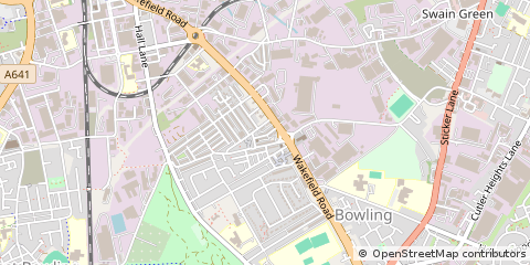 Map of Bradford