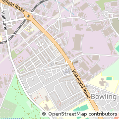 Map of Bradford