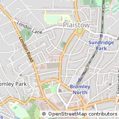 Map of Bromley