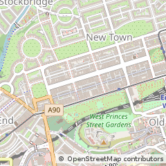 Map of Edinburgh