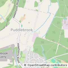 Map of Drybrook, Glos