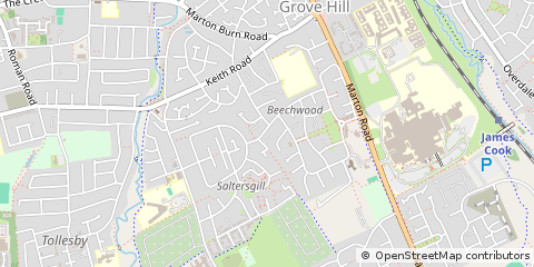 Map of Middlesbrough