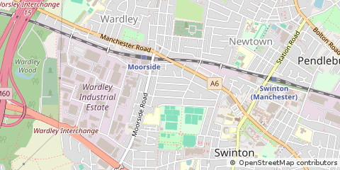 Map of Manchester