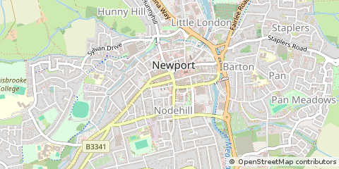 Map of Newport