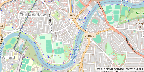 Map of Nottingham