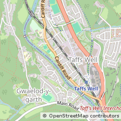 Map of Cardiff