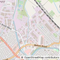 Map of Loughborough