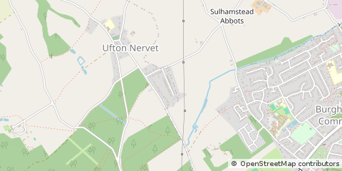Map of Reading, Berkshire