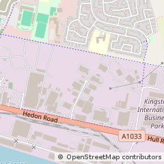 Map of Hull, East Yorkshire
