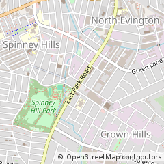 Map of Leicester