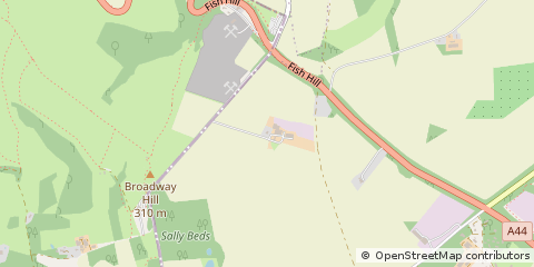 Map of Worcestershire