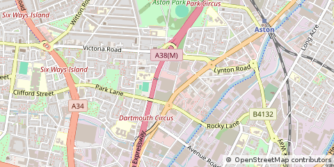 Map of Birmingham