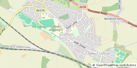 Map of Wakefield