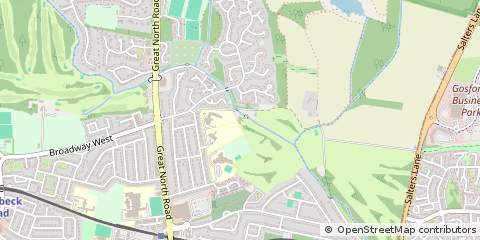 Map of Newcastle Upon Tyne
