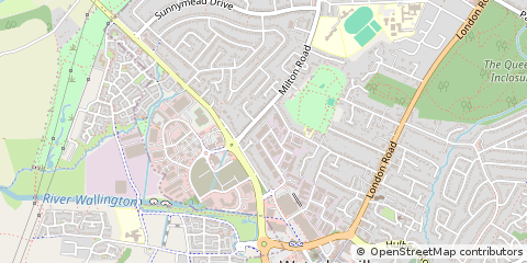 Map of Waterlooville, Hampshire