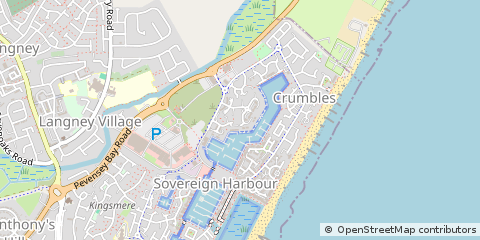 Map of Eastbourne, East Sussex