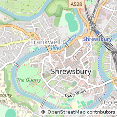 Map of Shropshire