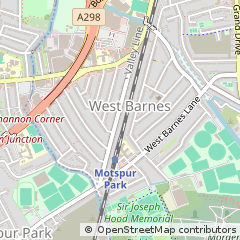 Map of NEW Malden