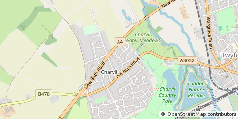 Map of Reading