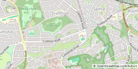 Map of Glasgow