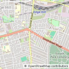 Map of Liverpool
