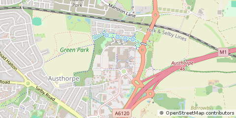 Map of Leeds