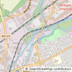 Map of South Yorks