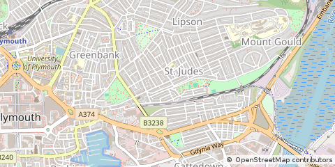 Map of Plymouth