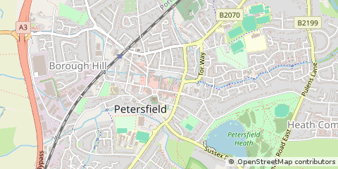 Map of Petersfield